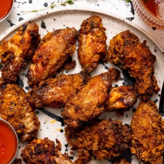 Deep Fried Orlean Style Wings 炸新奥尔良鸡翅